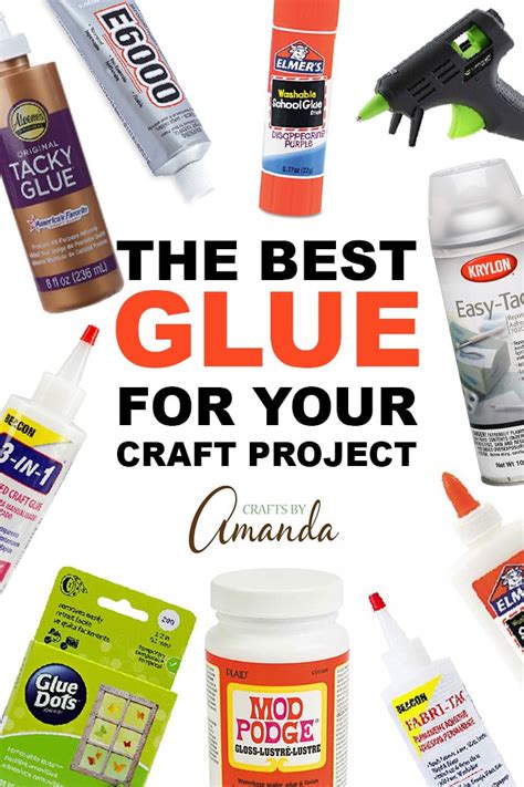 best glue for poster projects.